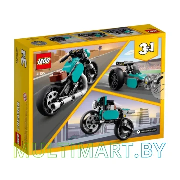 Конструктор LEGO Creator 31135 Винтажный мотоцикл картинка 2